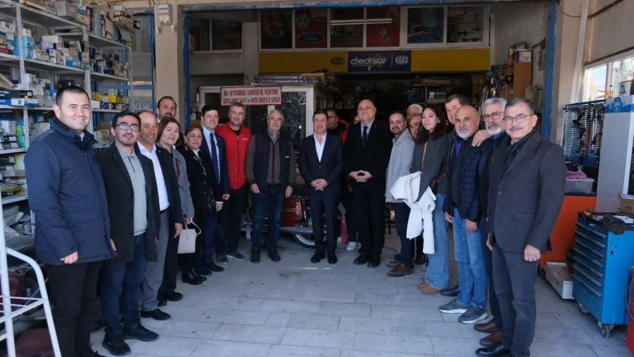 CHP Muğla İl Yönetimi Yatağan Küçük Sanayi Sitesi’nde Esnafın Sorunlarını Dinledi 5